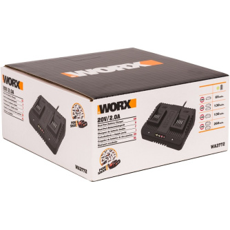 Купить Зарядное устройство двойное WORX WA3772 20V фото №5