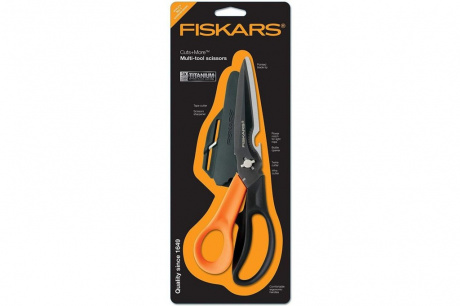 Купить Ножницы Fiskars многофункциональные Cut+More   1000809 фото №4